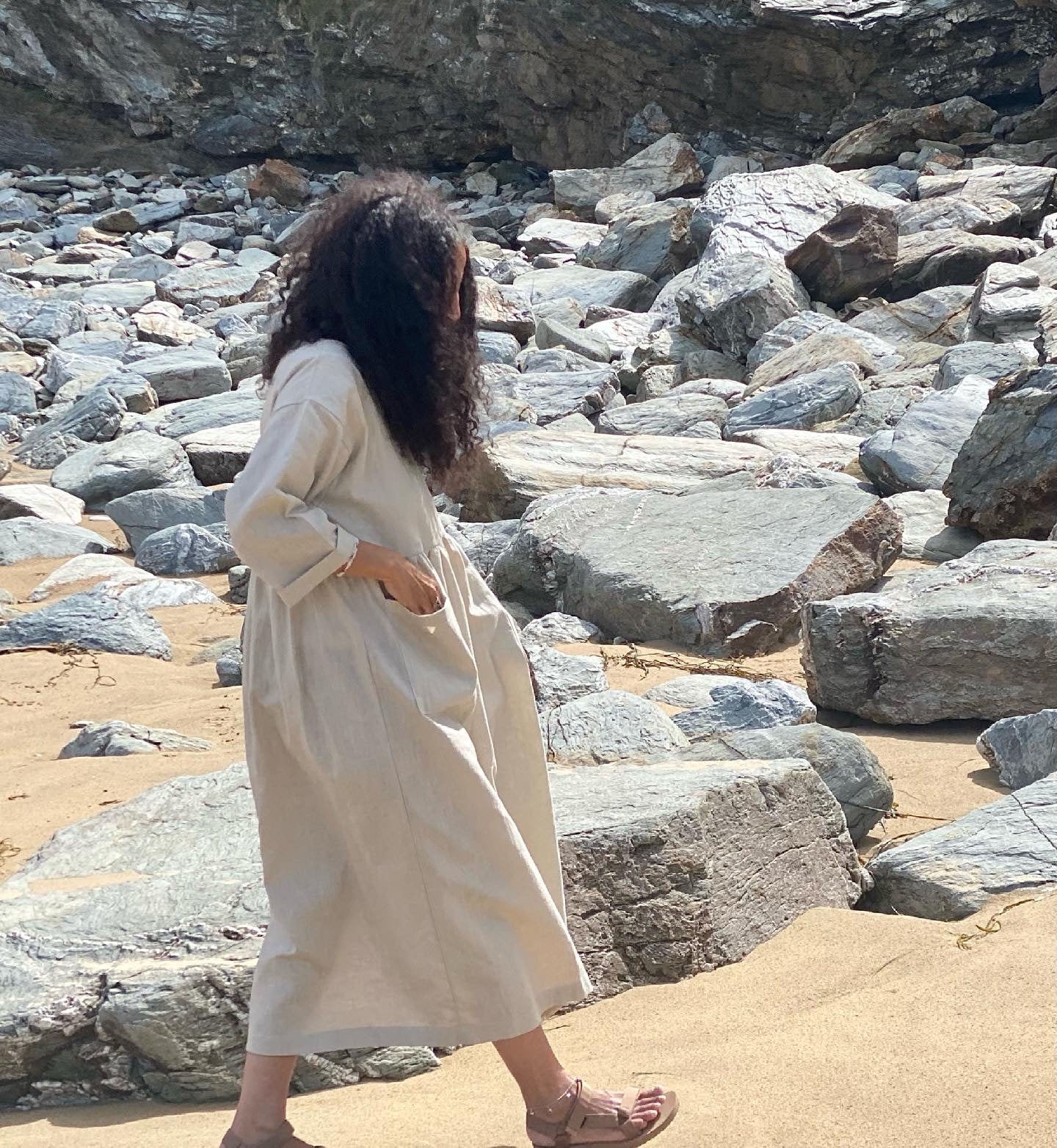 Oatmeal Portland Dress