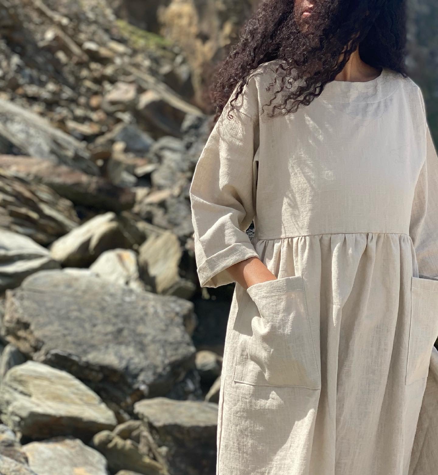 Oatmeal Portland Dress