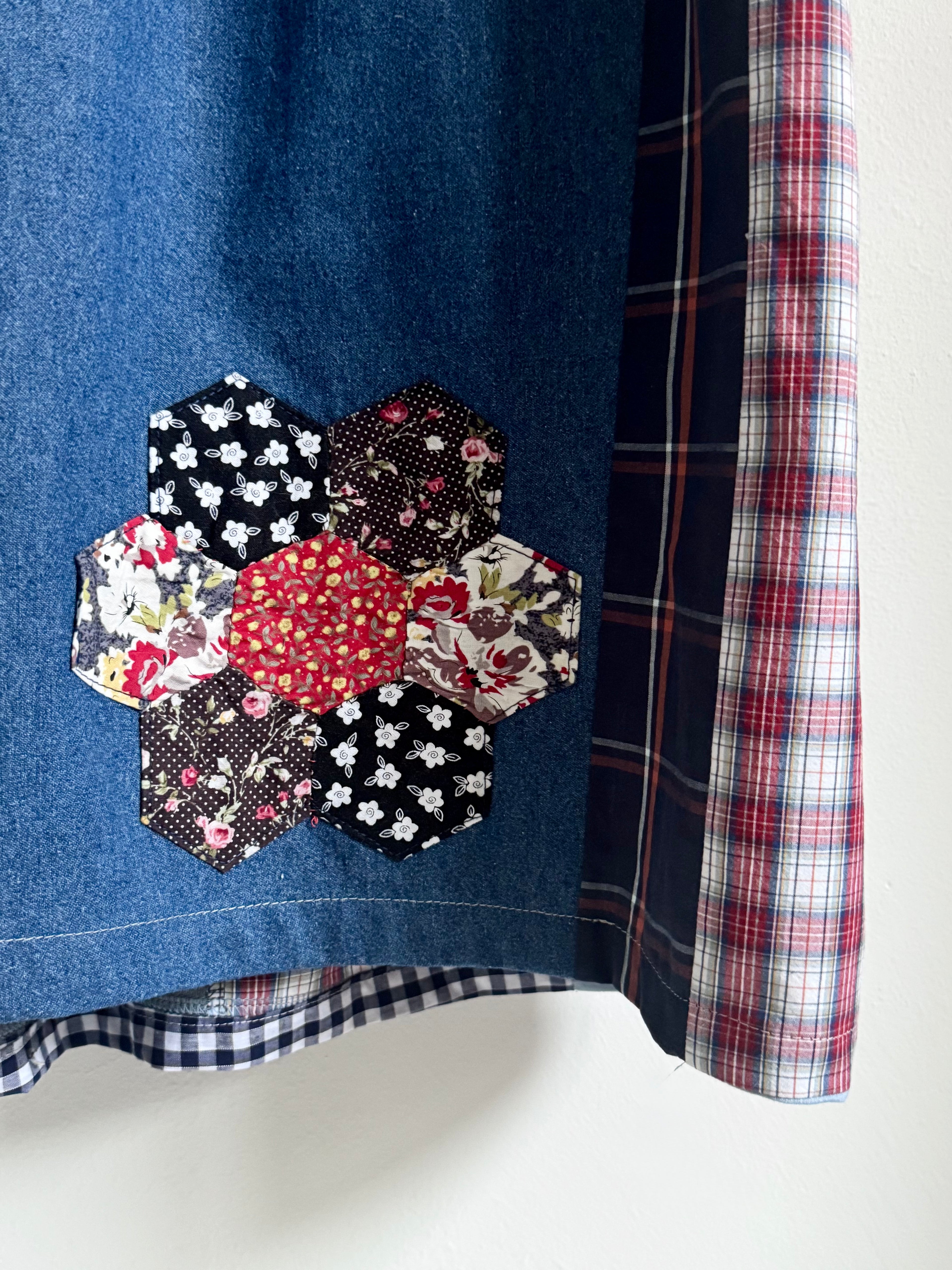 Reworked Patchwork Dress ~ 6