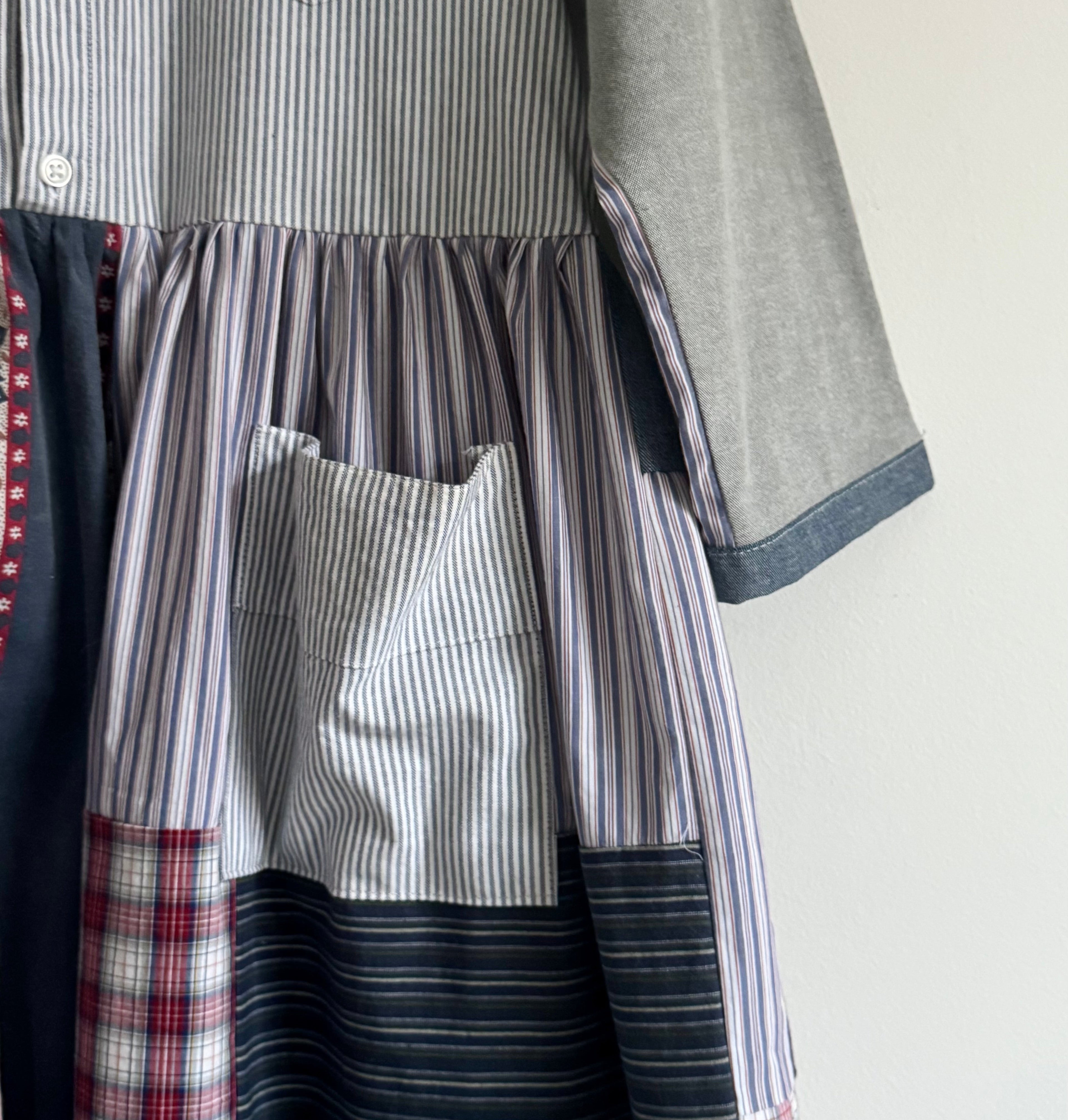 Reworked Patchwork Dress ~ 6