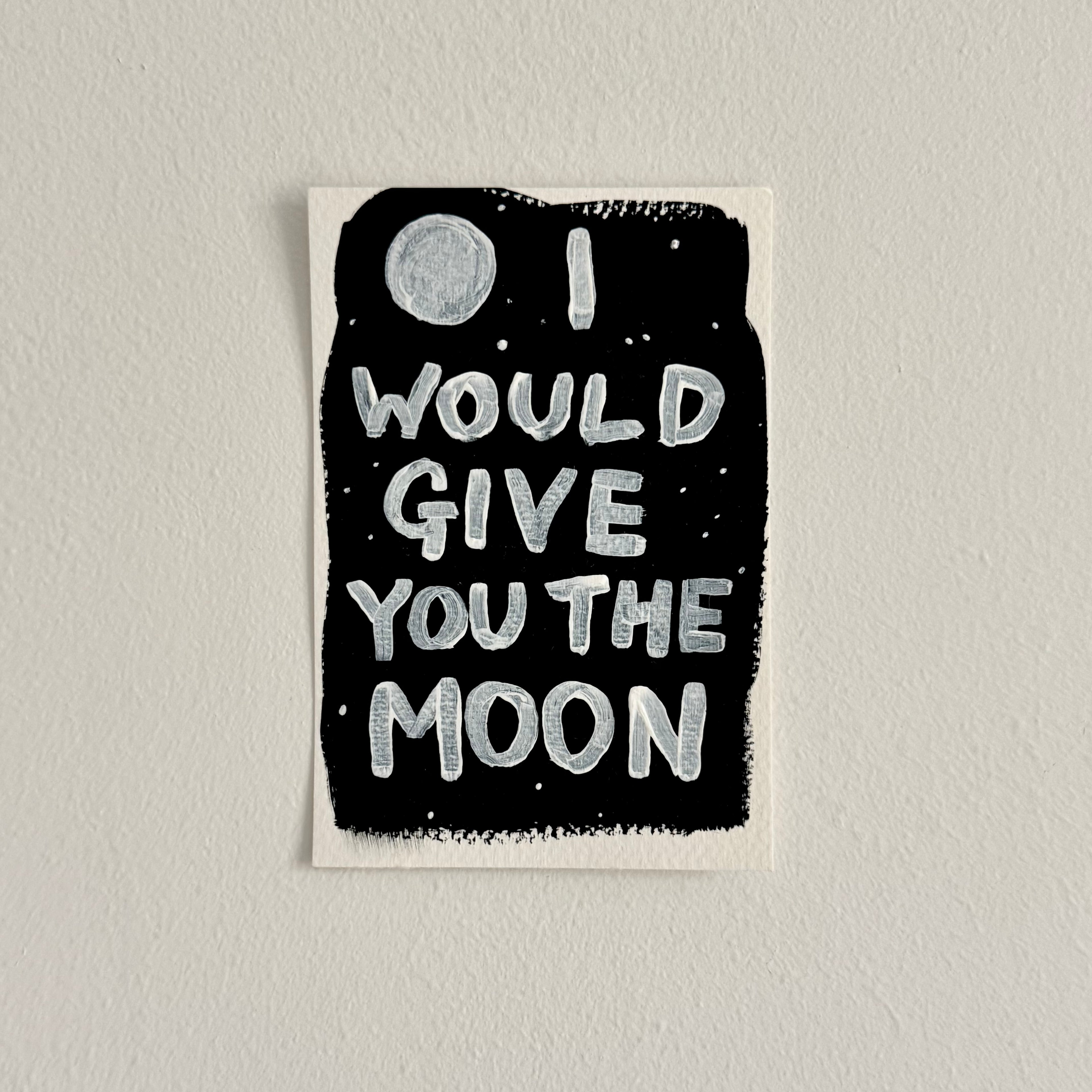 Give you the moon painting