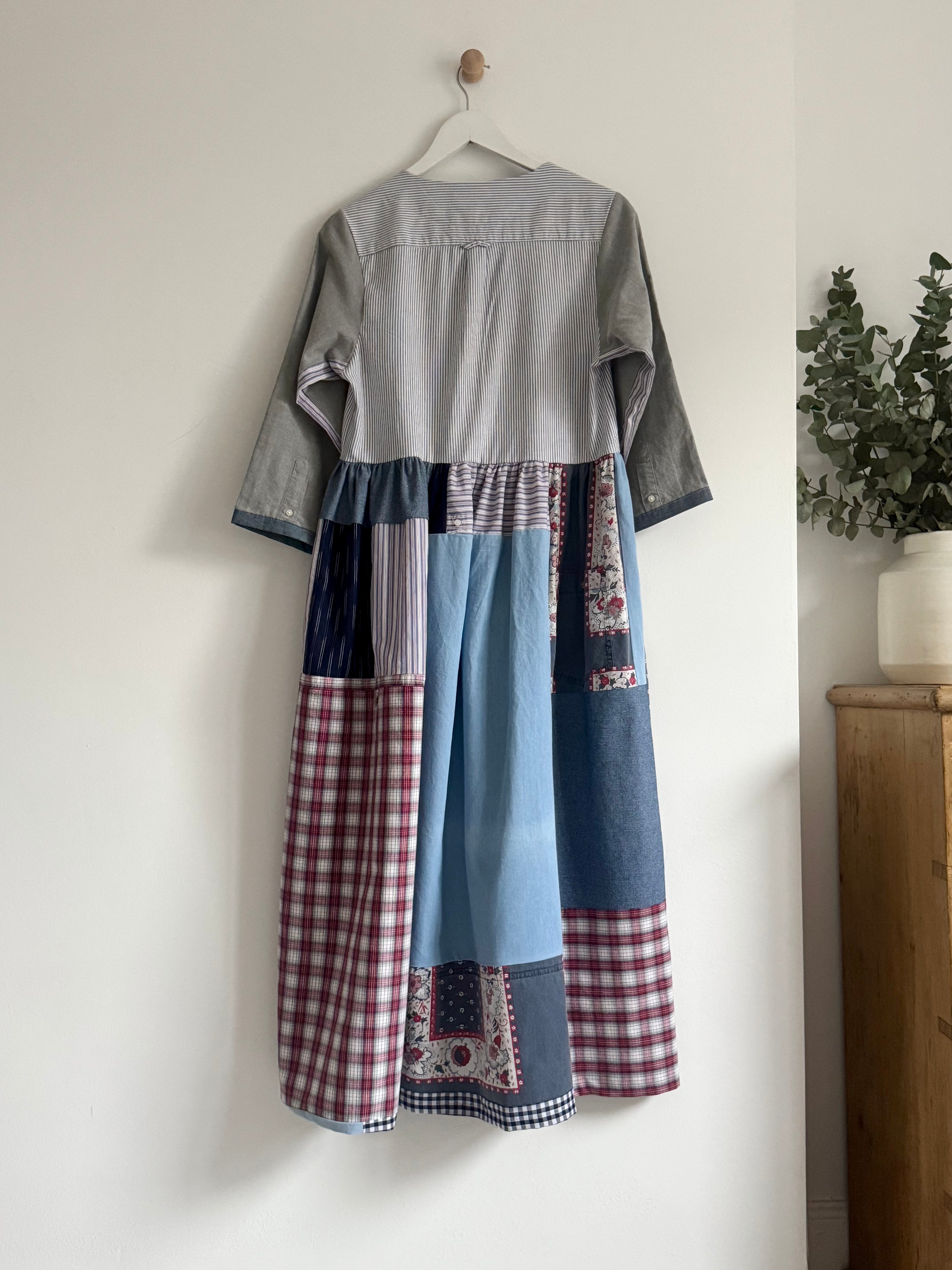 Reworked Patchwork Dress ~ 6
