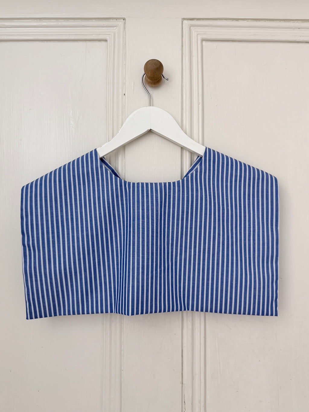 Blue & White Striped Sailor Scarf