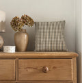 Sage Seersucker Cushion ~ square