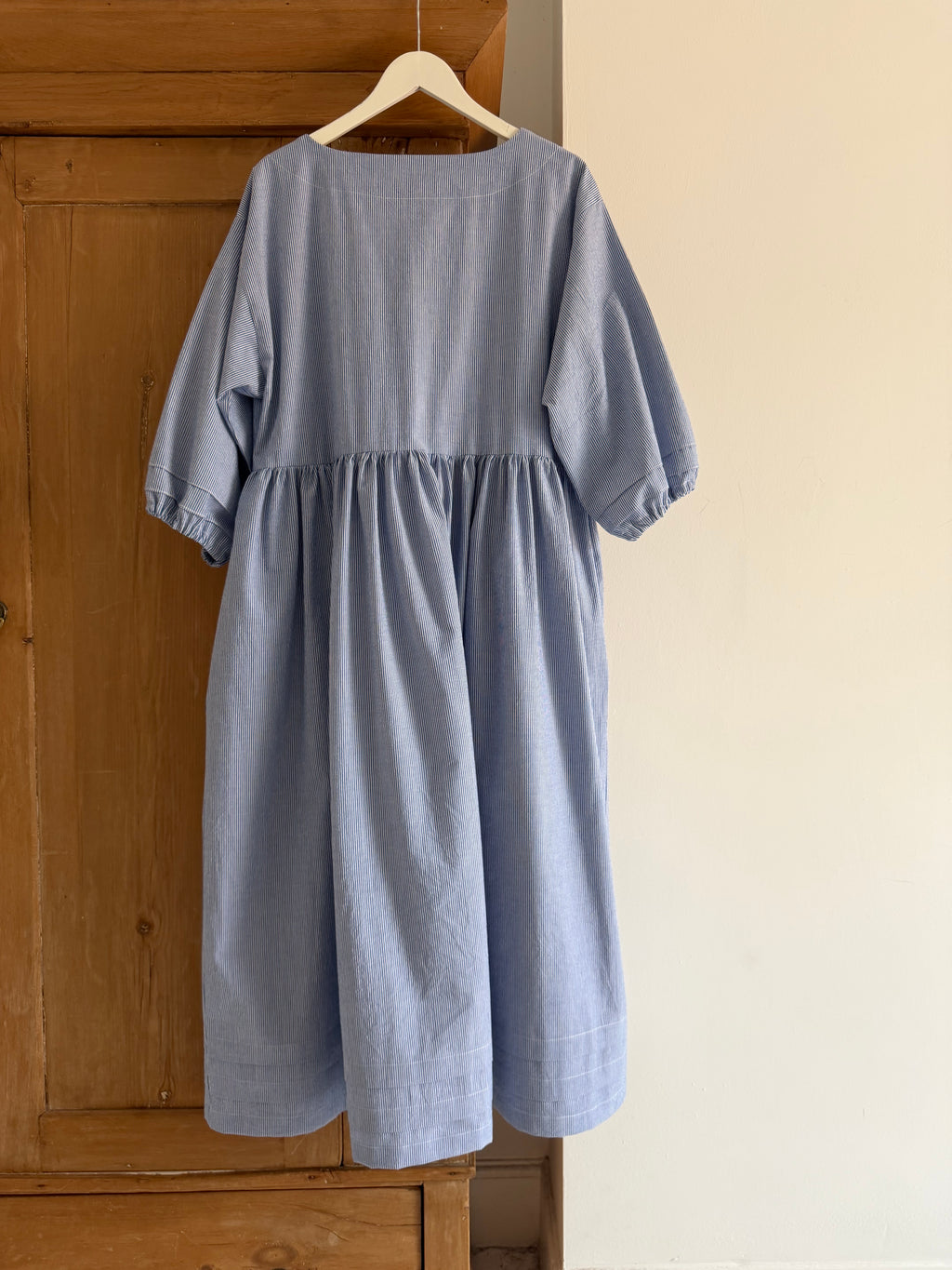 Blue & White Stripe Dawn Dress