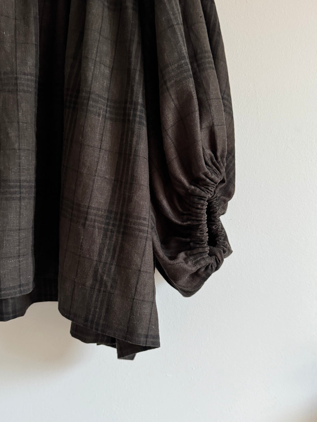 Frieda brown checked top