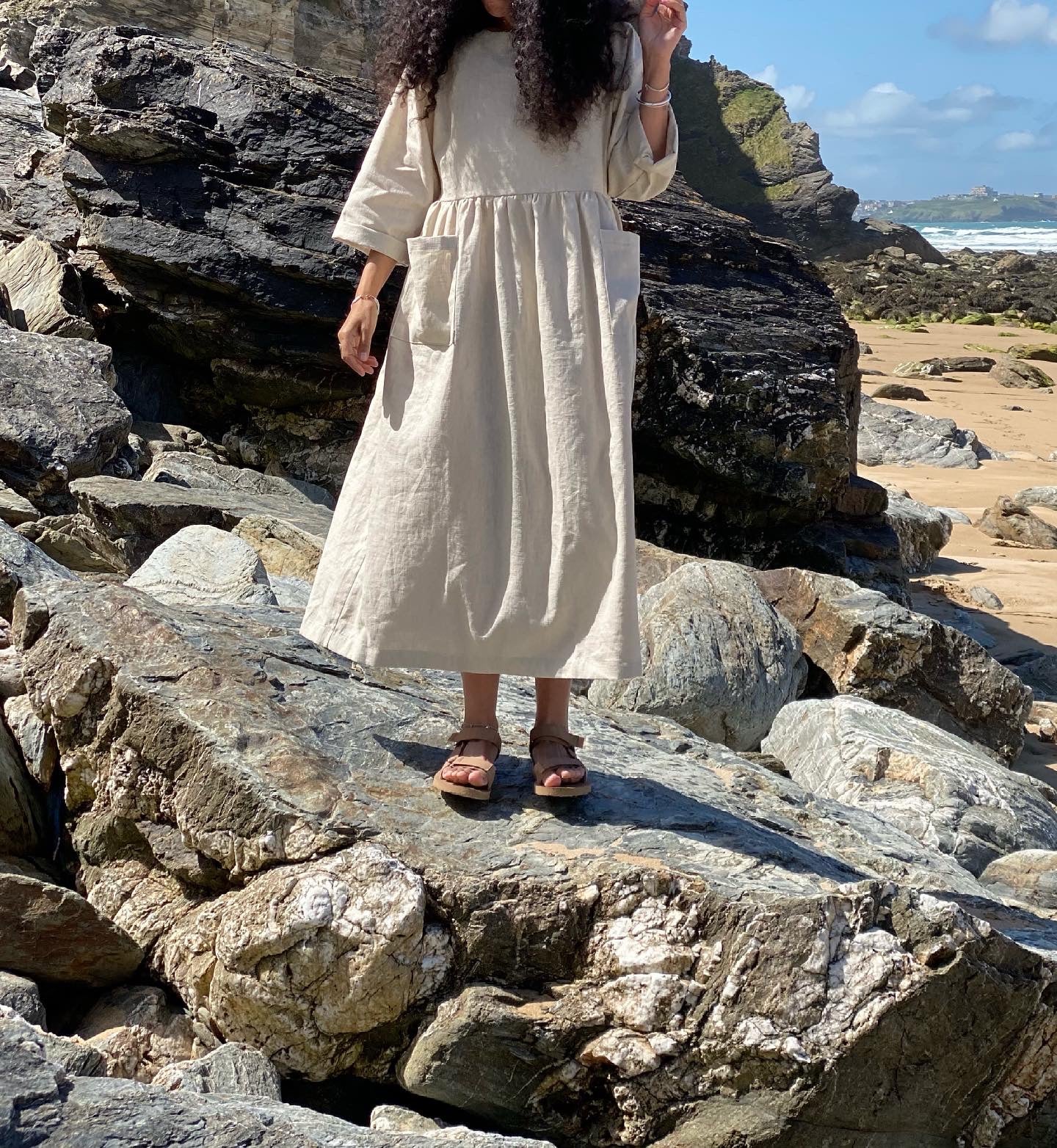 Oatmeal Portland Dress