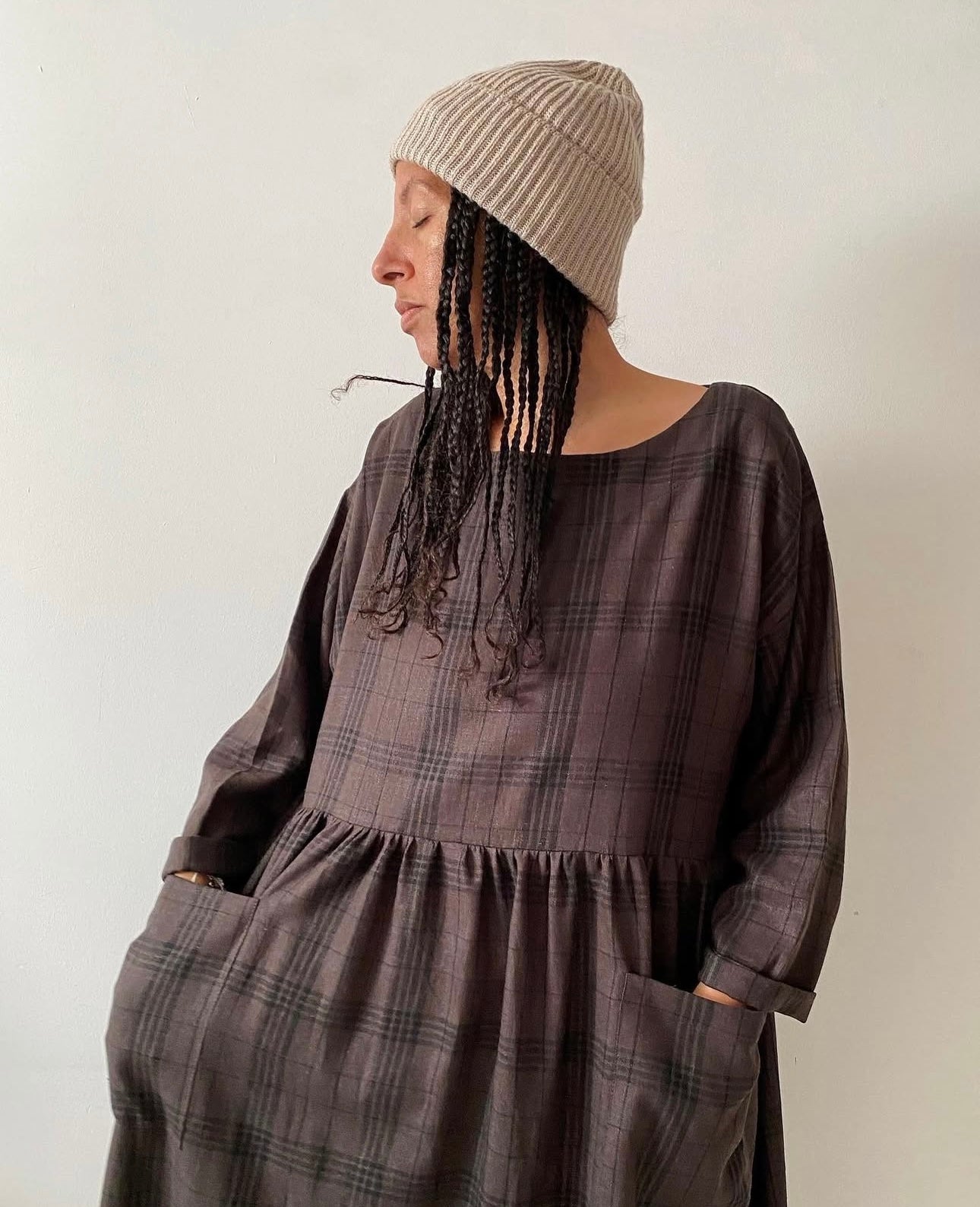 Checked Coco Portland Dress
