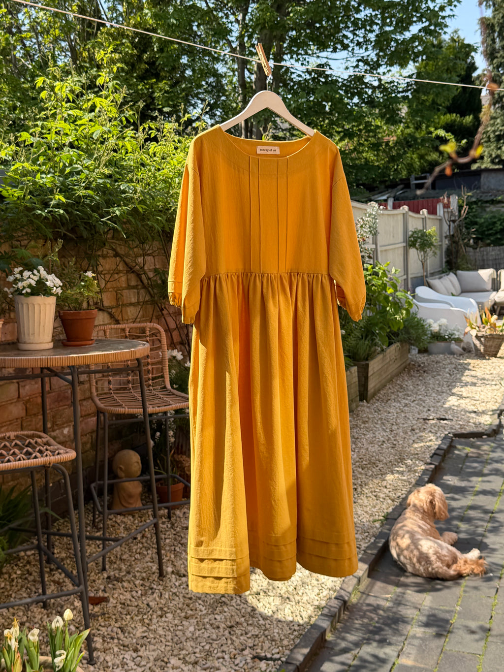 Sunflower Yellow Dawn Dress
