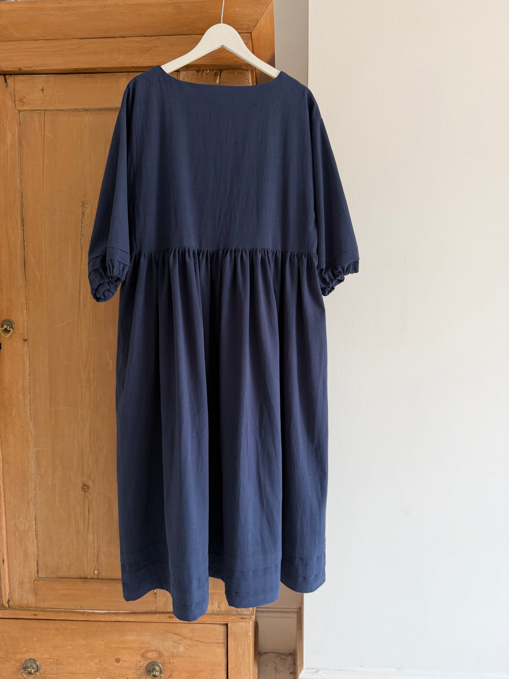 French Navy Dawn Dress