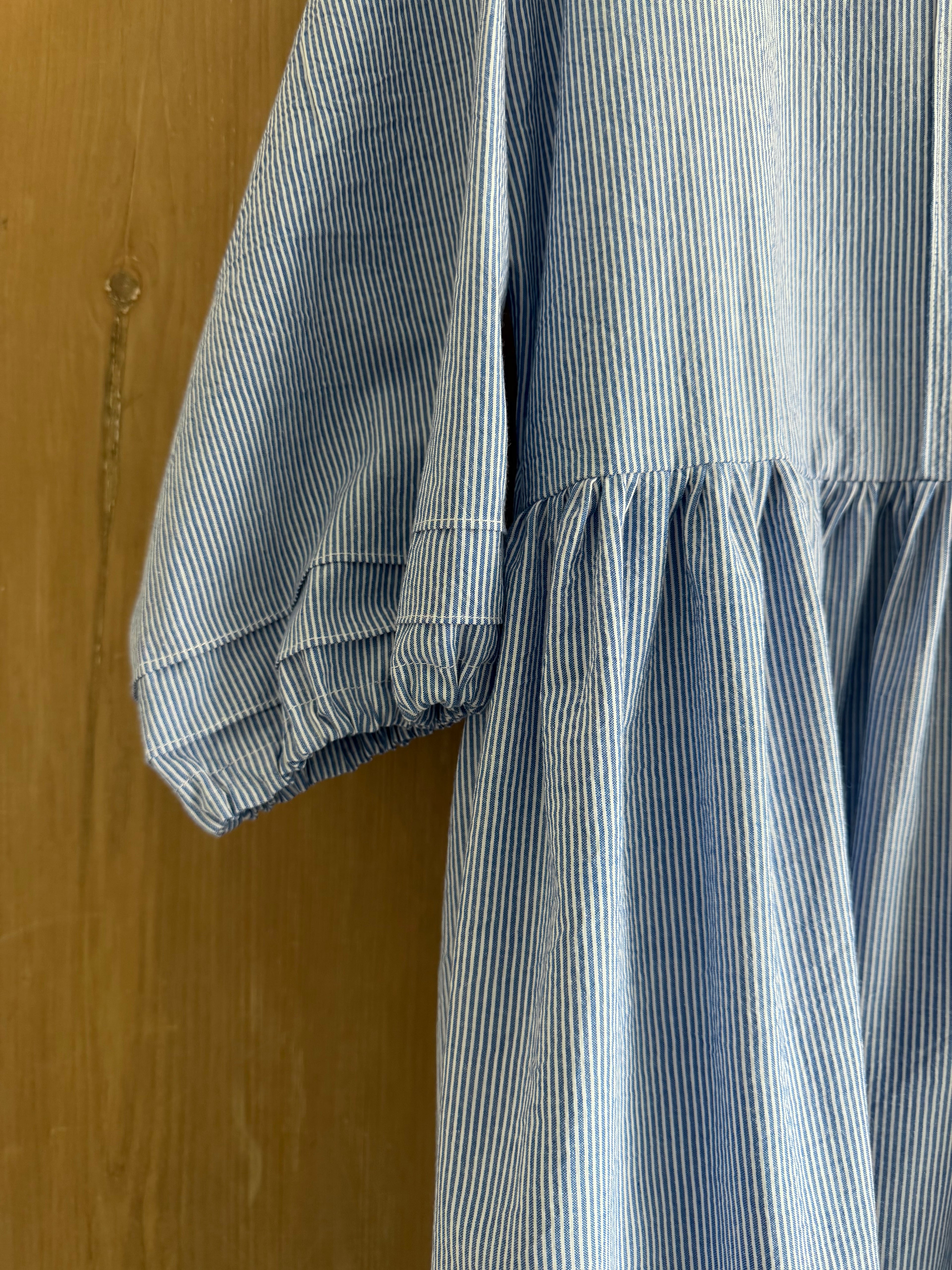 Blue & White Stripe Dawn Dress
