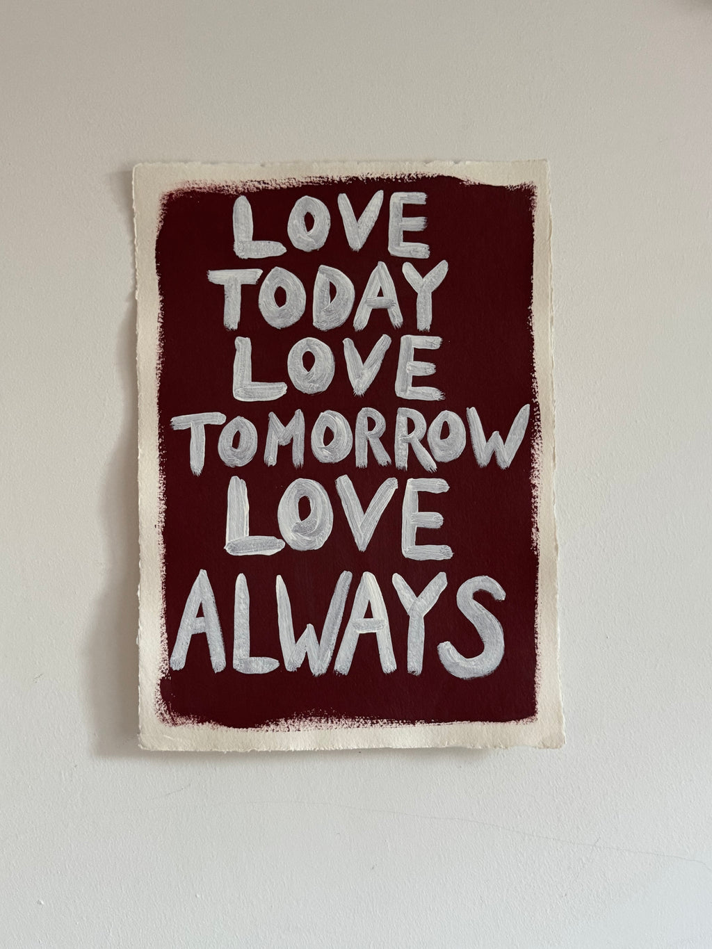 Love Today Painting