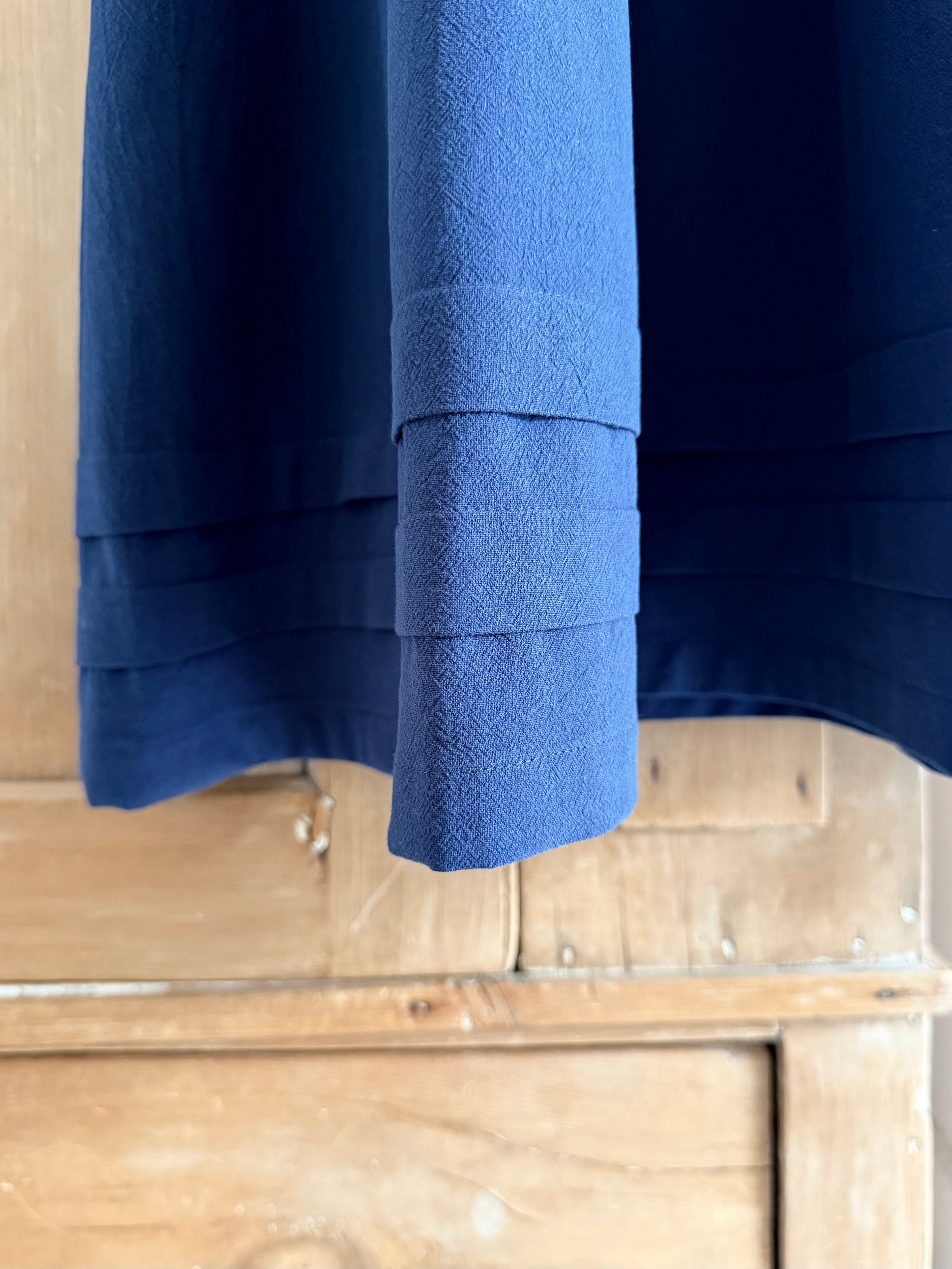 French Navy Dawn Dress
