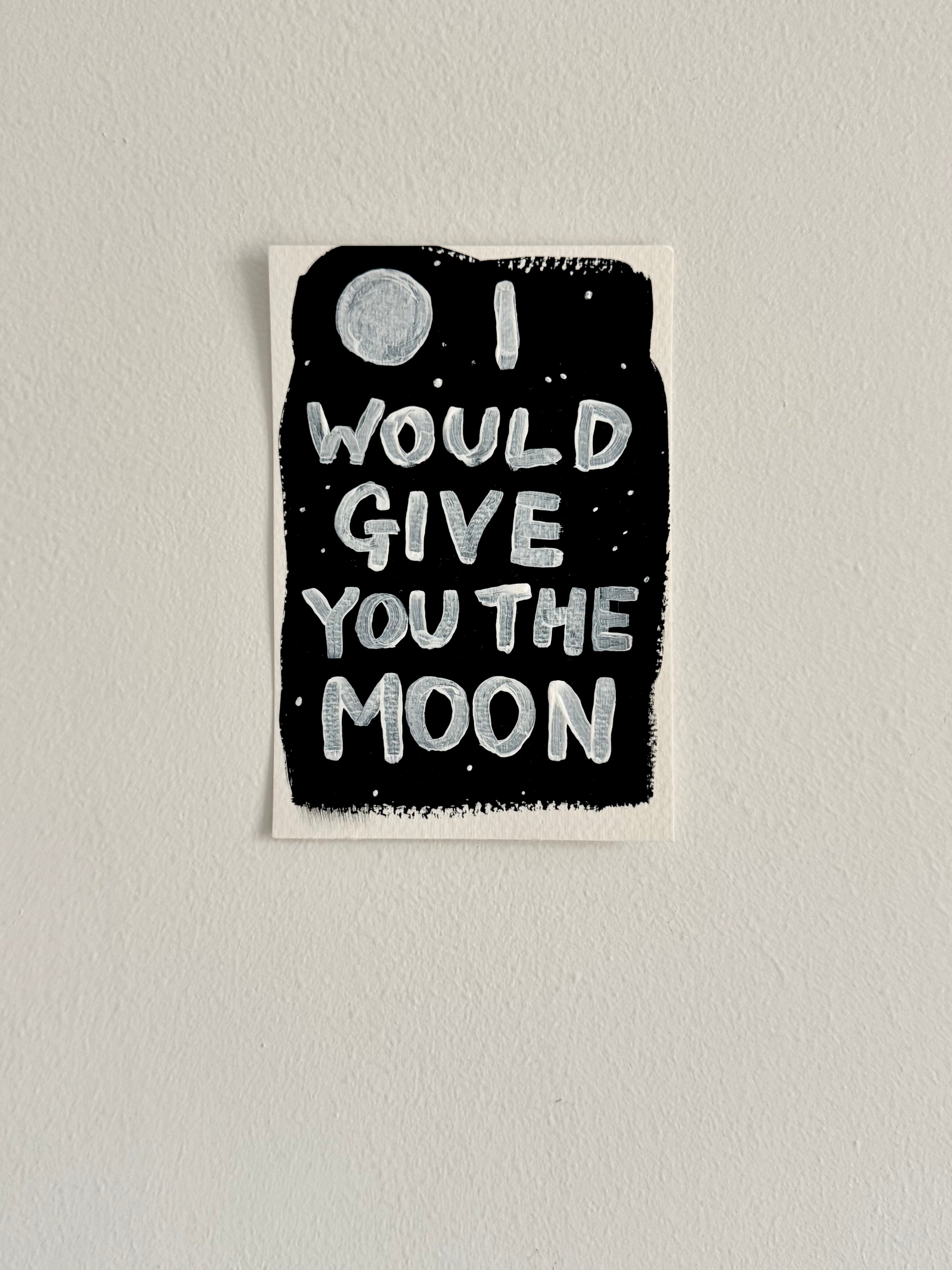 Give you the moon painting