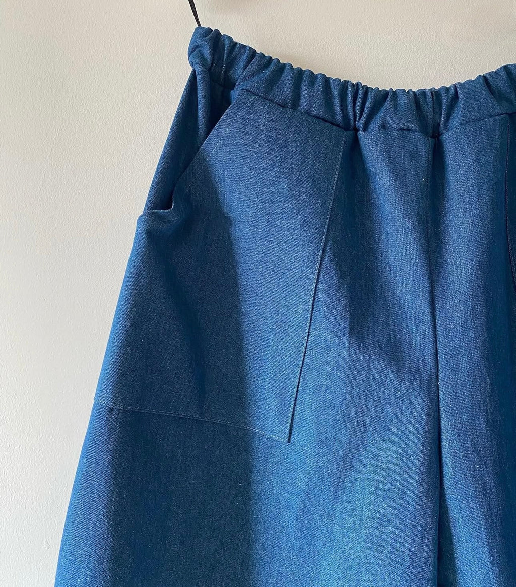 Denim Carpenter Pants